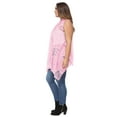 thumbnail image 4 of Crochet Vest for Women Plus Size Sleeveless Boho Lace Cardigan Cover Ups, 4 of 6