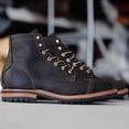 thumbnail image 1 of Botines retro de tacón cuadrado bajo con tacón cuadrado y cinturón fino para hombre, informales, combinables, de talla grande, 1 of 4