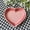 Pink, variant on Ceramic Cat Bowl Extra Heart-Shaped Wide Anti Vomiting Stress Free Design12cm Durable Ceramic Pet Bowl for Small Cats & Dogs
