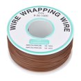 thumbnail image 1 of Brown OK Wire Printed Circuit Board Repairing Accessory Tin Plated Copper 30AWG Wrapping Jumper Wire 300m, 1 of 3