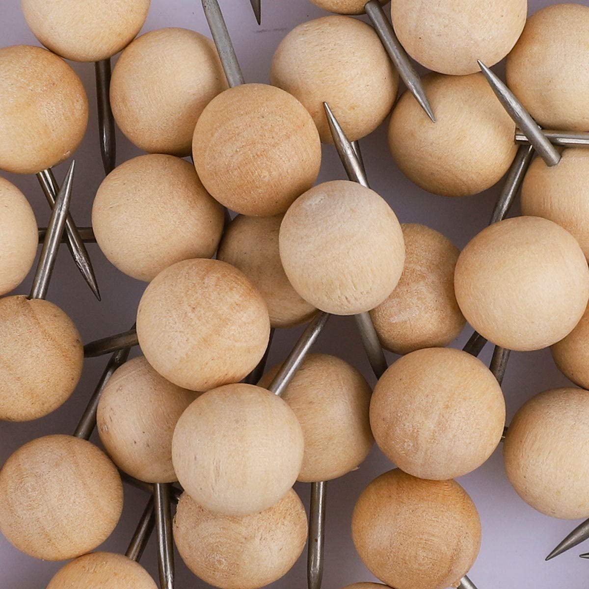 Traditional Wooden Push Pins (Bulk Pricing)