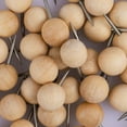 eZAKKA Wooden Push Pins, Wood Cork Board Pin Decorative for Cork Boards