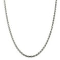 thumbnail image 1 of 925 Sterling Silver 4.25mm Diamond-cut Rope Chain 18 Inch, 1 of 5