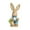 A, variant on 14Inch Sisal Easter Bunny Figurine with Carrot & Basket, Hand-Woven Straw Rabbit Tabletop Decoration for Spring Home Decor, Easter Party Centerpiece & s Gift