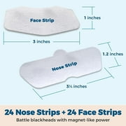 MEDca Deep Cleansing Pore Strips Combo Pack – 48-Count Blackhead Remover Strips for Sensitive Skin Care