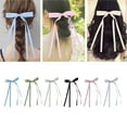 thumbnail image 5 of 6Pcs Hair Bows Clips for Women, Hair Ribbon Hair Bows Bows knot Hair Clips, Hair Barrettes with Bow Hair Accessories, 5 of 8
