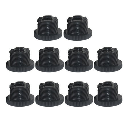 

10Pack Screws Designed for Mic Stand 3/8in Female to 5/8in Male Screw Adapters Solid Structure Screws Adapters Parts