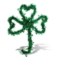 thumbnail image 2 of Injueey Guirnalda de oropel de 8 Uds., de trébol, decoraciones de lámina metálica, colgante de techo para Navidad, bodas, en exteriores e Kits de decoración para fiestas Verde 2m Injueey HA012699-01, 2 of 6