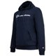 thumbnail image 3 of Champion Sudadera con capucha para hombre - Sudadera con capucha, Soft Compact Basic, felpa, logotipo bordado. Azul oscuro L (Large), 3 of 3