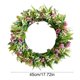 thumbnail image 3 of Decoración de coronas de flores artificiales • Decoración de la puerta principal, ventana, ventana, terraza, porche • Decoración de boda en casa de granja de primavera y verano, 3 of 7