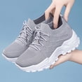 thumbnail image 7 of Women's Non Gym Workout Shoes, Lightweight Breathable Tennis Shoes, Mesh Walking Sneakers, 7 of 7
