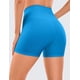 thumbnail image 2 of Shorts CRZ YOGA Sensación Desnuda Cintura Alta 10 cm Azul L, 2 of 4