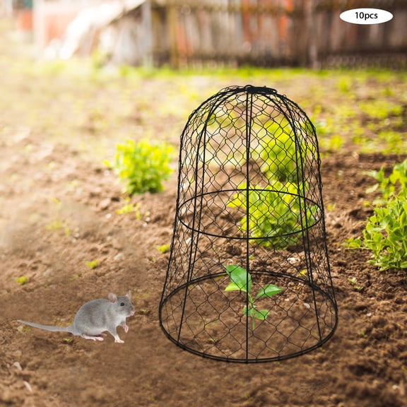 PEAKORA10 Packs Garden Chicken Wire Cloche - Durable Plant Protective Covers