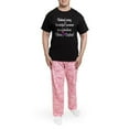 thumbnail image 5 of CafePress - INSPIRING HAIR STYLIST Men's Dark Pajamas - Men's Dark Loose Fit Cotton Pajama Set, 5 of 7