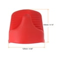 thumbnail image 2 of 2uds Silicona Horno Guantes, Mini Olla Soporte Silicona Horno Mitones Pellizco Goma Agarre Mini Horno Mitones Olla Soportes Dedo Protector para Cocina Cocinar, Hornear, Rojo, 2 of 5