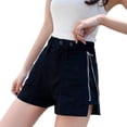 thumbnail image 2 of Pantalones vaqueros de cintura alta Qarigey para mujer Negro 2XL, 2 of 6