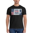 thumbnail image 4 of Yiaed 2024 in USA Print Mens T-Shirt,Lightweight Cotton Tee, Crewneck T-Shirt For Men Basic Tee Shirt-XX-Large, 4 of 5