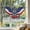 C, variant on HOARBOEG Colorful Patriotic Owl Acrylic Window Hanging Decor - 2D Sun Catcher, Garden & Home Ornament, Outdoor Indoor Decoration Gift with Metal Chain