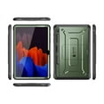 thumbnail image 2 of SupCase Unicorn Beetle Pro - Protective case for tablet - rugged - MagSafe compatibility - polycarbonate, thermoplastic polyurethane (TPU) - dark green - 14.6" - for Samsung Galaxy Tab S8 Ultra, 2 of 8