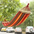 thumbnail image 1 of unbranded Hamac Suspension Toile Rouge Relaxation pour Balançoire Intérieure Lot de 1, 1 of 8
