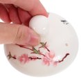 thumbnail image 4 of Universal Tea Pot Cover Decorative Flower Pattern Teapot Lid Polished Ceramic Tea Cup Replacement Lid, 4 of 6