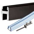 thumbnail image 3 of CRL SDH980BL Black Deluxe Shower Door Header Kit - 95", 3 of 6