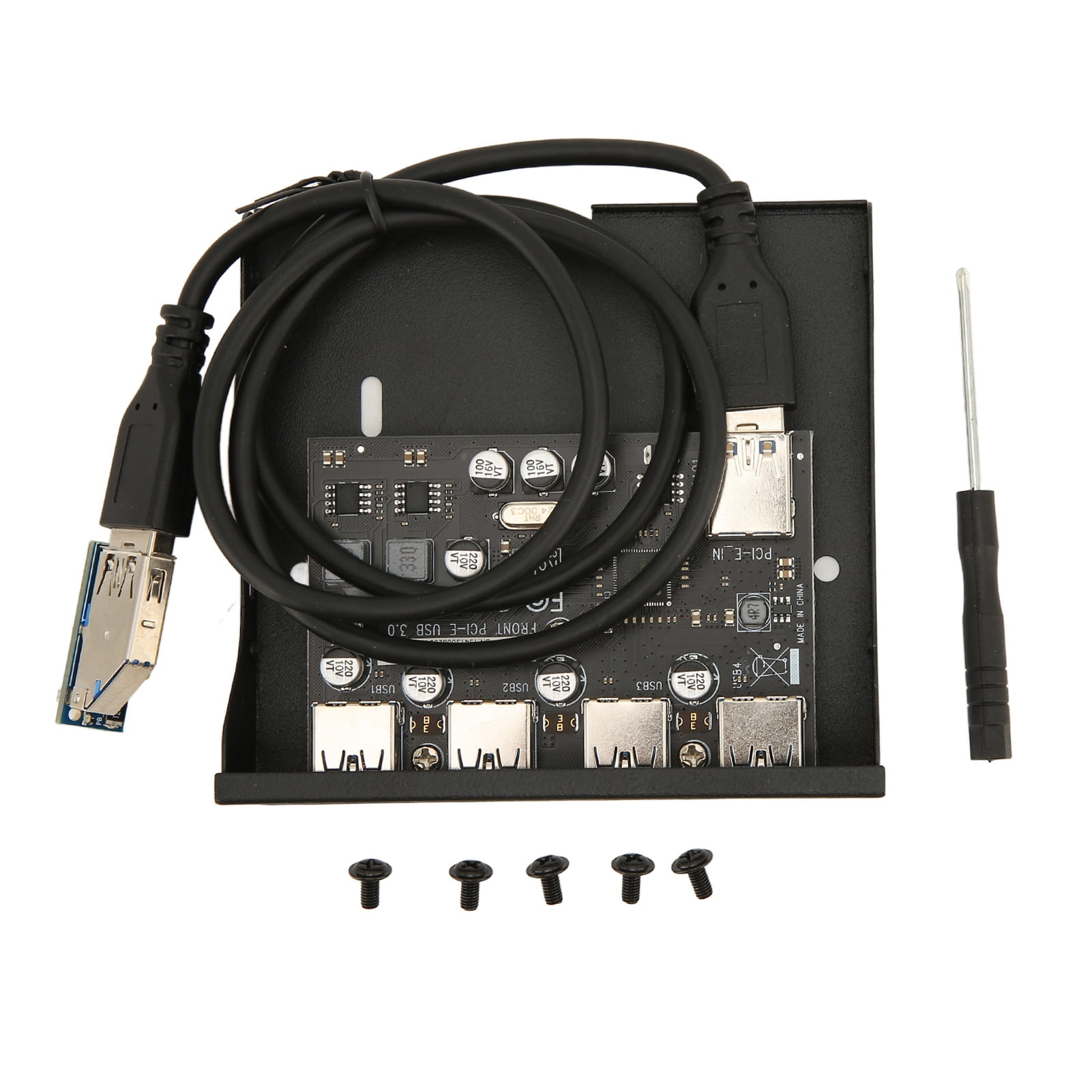Front Panel Hub,PCIE to USB 3.0 Ports Front Panel USB Hub Front Panel USB Hub Smooth Operation