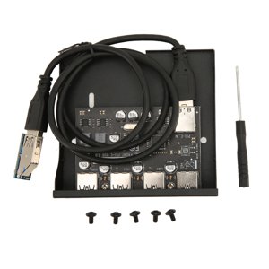 Hub du panneau avant,PCIE à USB 3.0 Panneau avant des ports USB Panneau avant du Hub USB Opération en douceur du Hub