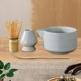 thumbnail image 1 of 4 unids/set Matcha y cuenco accesorio de cuenco de cerámica, Matcha, soporte para , tradicional, Blanco perfecl batidor de matcha, 1 of 8