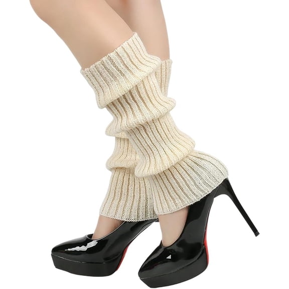 Jtbuh XLY Wholesale of solid color adult leg covers in winter with warm woolen socks for women