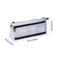 thumbnail image 3 of Large Capacity Student Pencil Case Compartment Stationery Storage Bag Macaron Color Stationery Pen Bag Multifunctional Storage Pencil Case, 3 of 6