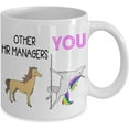 thumbnail image 2 of HR Manager Coffee Mug Gift Idea For Women, Men, Him, Her, Work Friend, Human Resources School Graduate Tea Cup, 2 of 2