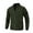 Olive Green, variant on WREESH Fashion Jacket Men'S Casual Baseball Uniform Stand Collar Jacket Solid Pocket Zipper Long Sleeve Tops Jacket Coat Olive Green