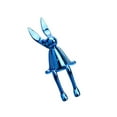 thumbnail image 3 of Baohd Figurine Lapin Assis Rabbit pour Étagère Salon Chambre Bleu L, 3 of 9