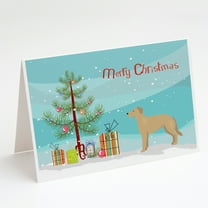 Caroline's Treasures German Sheprador Christmas Greeting Cards with Envelopes, 5" x 7" (8 Count)