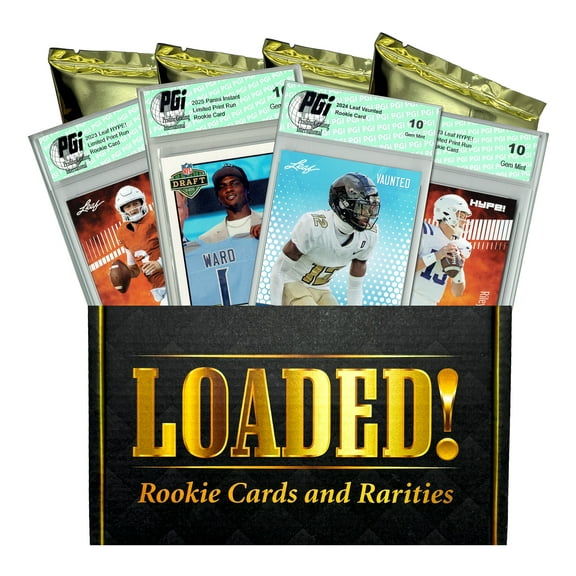 LOADED! 2025 Football Draft Collector's Box: 4 PGI 10 Rookie Cards Cam Ward, Ashton Jeanty, Travis Hunter, Tetaroia McMillan, Jayden Daniels & More