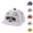 White, variant on Infant Flip Brim Soft Baseball Cap For Toddlers 1-4 Years - Summer Outdoor Sun Protection Mesh Hats, Breathable Lightweight Duck Tongue Caps For Baby Boys Girls Daily Travel Gear