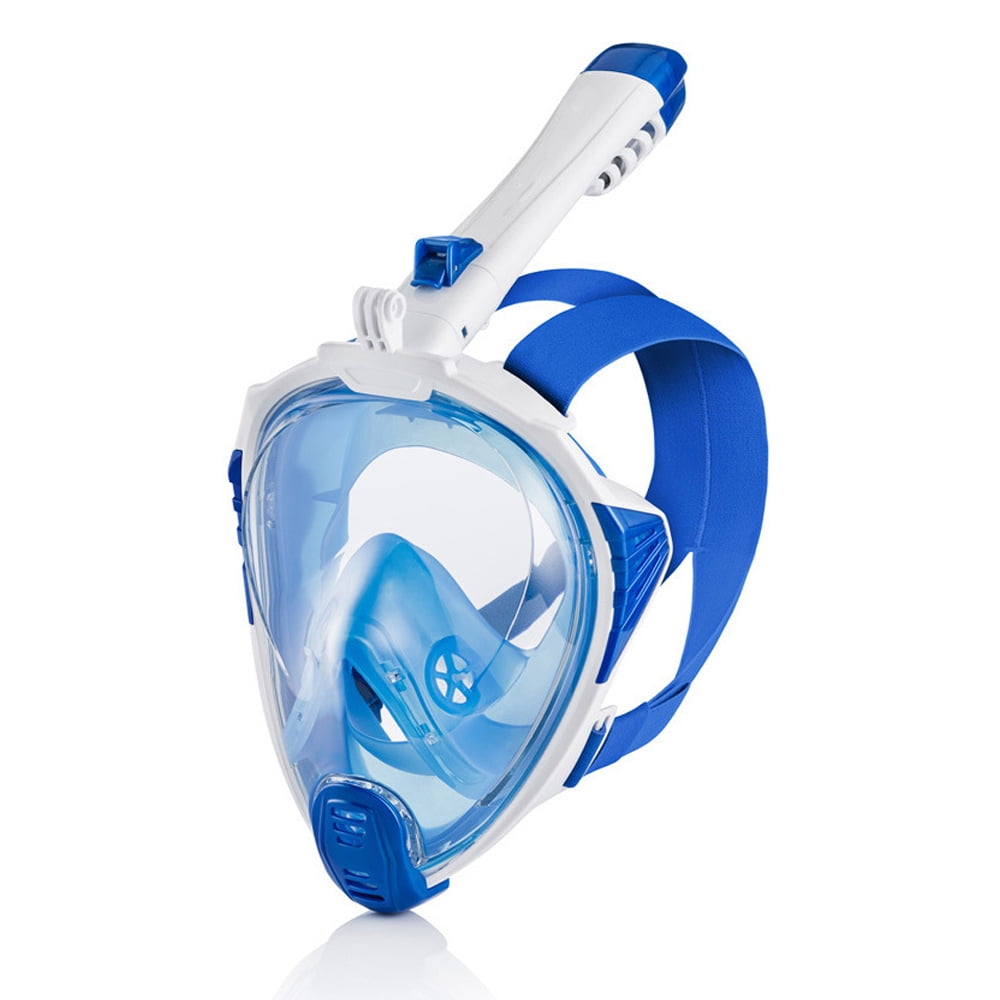 Aibecy Full Face Snorkel Full Drying Foldable Diving Swimming Training