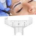 thumbnail image 4 of Eyebrow  Ruler, Eyebrow Ruler Microblading Accessory Eyebrow Measuring Tool  For Home Use For Professional  Shop A,B,C, 4 of 8