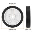 thumbnail image 2 of Unique Bargains 5.6' Universal Air Compressor Wheel with 0.7' Dia. Hole, 2 of 5