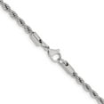 thumbnail image 4 of Chisel Stainless Steel 4.0mm 24in Rope Chain Necklace, 4 of 5