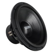Sundown Audio SA-15 V.3 D4 Bundle: 15 in 1500W RMS DVC 4 Ohm Car Audio Subwoofer, RGV15 Vented Box, Enclosure Install Kit, 3-items
