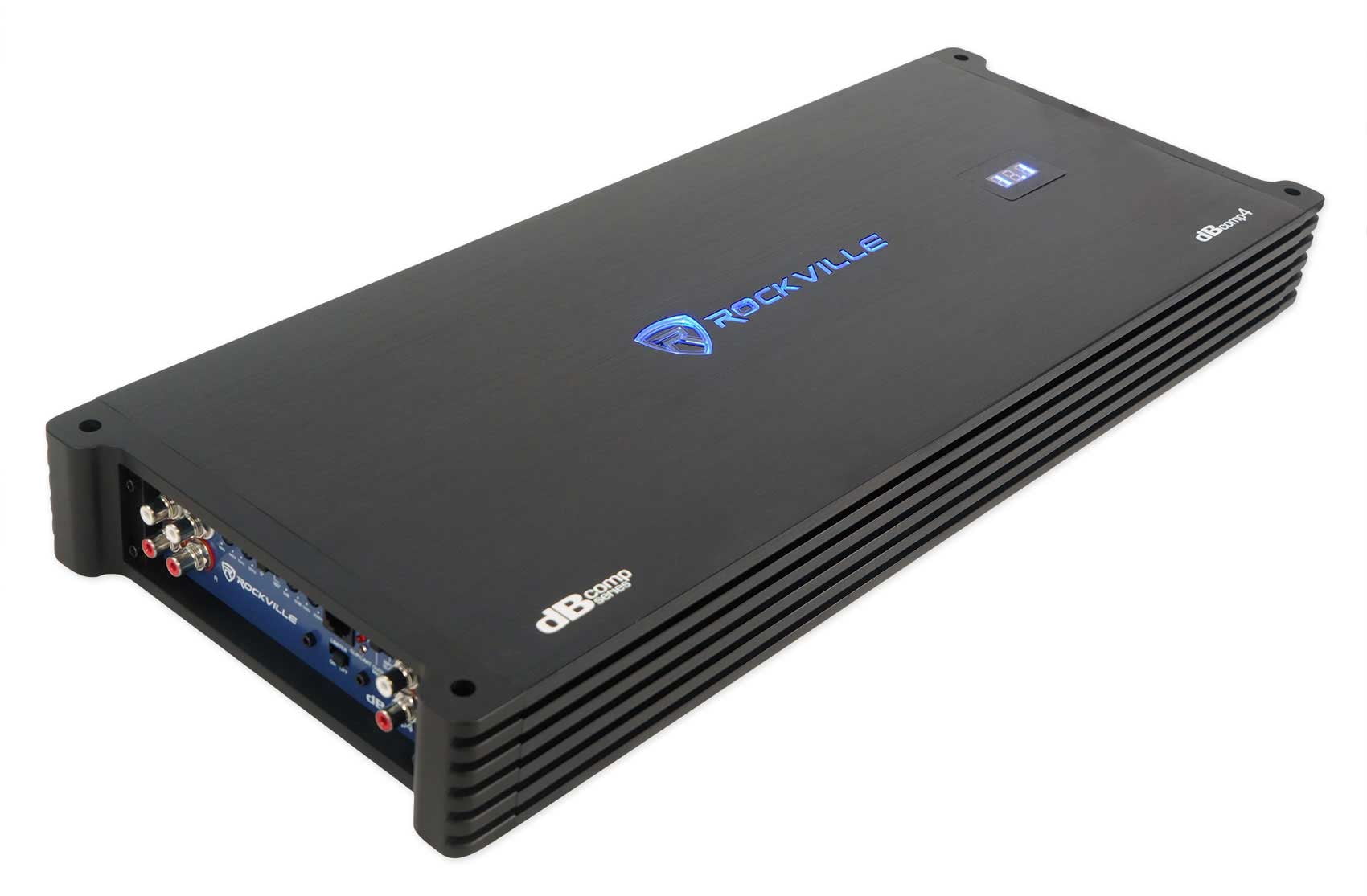 Rockville dBcomp4 Competition Mono Amplifier 3000w RMS Dyno-Certified! Car Audio Amp