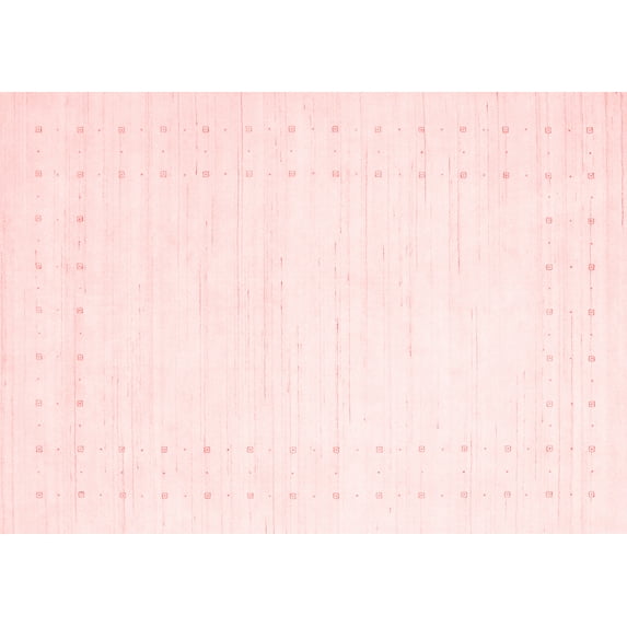 Ahgly Company Indoor Rectangle Solid Red Modern Area Rugs, 5' x 7'