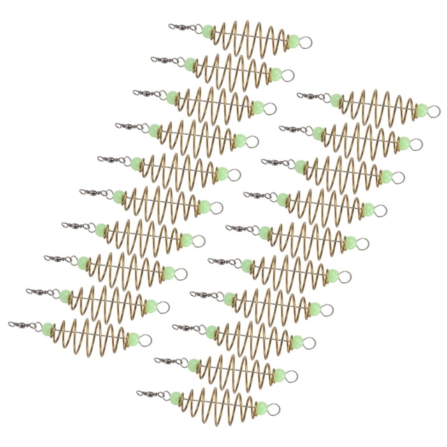 Cebo en espiral, cebo en espiral con forma de oliva, cebo en espiral para pesca en línea, cebo en espiral, alimentador de gran versatilidad