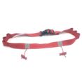 thumbnail image 1 of Cinturón digital para correr, triatlón y maratón. No requiere alfileres. Cinturón ajustable para correr, color rojo, 1 of 5