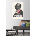 thumbnail image 2 of Alfred Hitchcock - Psycho (1960) Silhouette Wall Poster with Pushpins, 22.375" x 34", 2 of 5