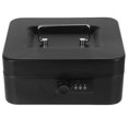 thumbnail image 1 of MOVTOTOP Locking Cash Box with Lock Money Box Decorative Storage Box Money Cash Storage Case, 1 of 8