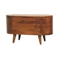 thumbnail image 2 of Chestnut Rounded Lid up Blanket Box, 2 of 9