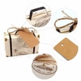 thumbnail image 4 of Ourwarm 50pcs Travel Wedding Paper Candy Gift Box Chocolate Sweet Bags Gifts for Guest Wedding Souvenir Party Favors Decoration, 4 of 4